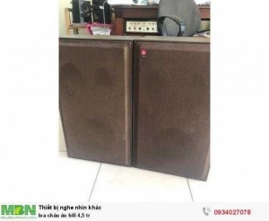 Loa châu Âu hifi khác nhiều so voi stereo giá...