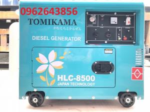 Bán máy phát điện chạy dầu chống ồn Tomikama 5kw, 7kw