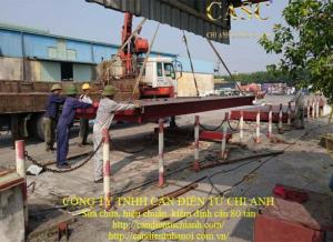 Dịch vụ sửa chữa cân xe tải 80Tấn - Cân Chi Anh