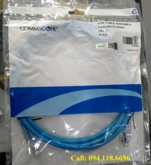 Dây nhảy Patch Cord CM Cat6 1.2m 4Ft mã 1859251-4 Yel