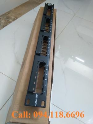Thanh quản lý cáp ngang COMMSCOPE/ AMP chuẩn 19 MÃ 1427632-1 dùng cho tủ rack