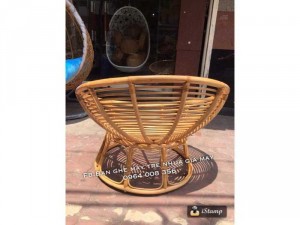 Ghế tròn Papasan mây song cao cấp giá rẻ