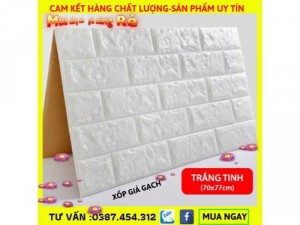 Xốp dán tường 3D Rẻ nhất-siêu bền