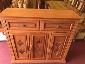 Tủ giày dép bông gió Gõ Đỏ cao cấp