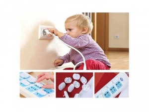 10 Nút bịt ổ điện, Bảo vệ bé yêu tránh khỏi điện giật.