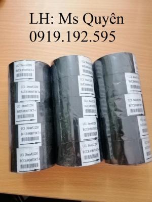 Cuộn ruybang in date, sử dụng cho máy in date, máy đóng date bán tự động, máy đóng date lắp trên máy đóng gói, máy đóng date hp241b,.......