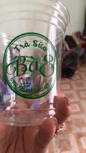 Nhãn dán cốc chè