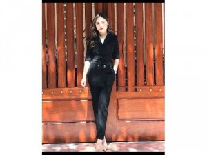 Set vest quần dài công sở kèm belt