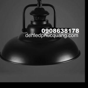 Đèn thả trần chóa sắt có quai giá sỉ 235k