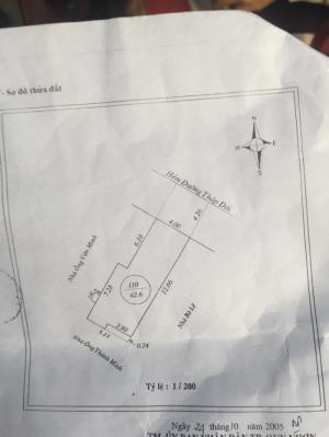Bán nhà thành phố Quy Nhơn, nhà nở hậu hẻm ô tô 62,6m2 giá rẻ.