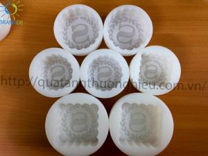 Sản xuất khuôn bánh trung thu theo logo yêu cầu ( khuôn máy)