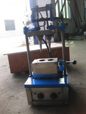 máy làm vỏ kem ốc quế 2 đầu
