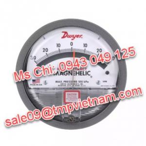 Đồng hồ đo chênh lệch áp suất series 2000 - Nhà phân phối Dwyer Vietnam