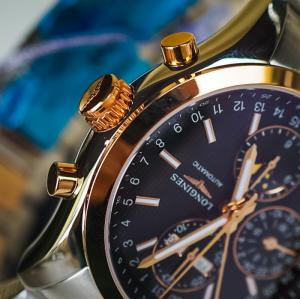 Đồng hồ Longines nam 18k gold