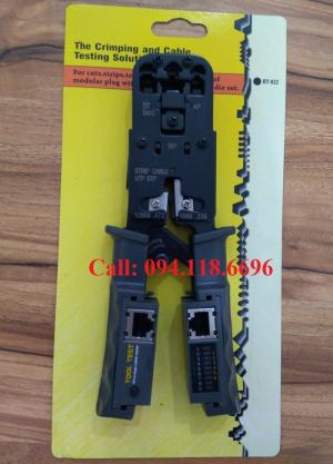 Kìm bấm mạng đa năng mã HT-022 Vừa bấm vừa test 2 trong 1