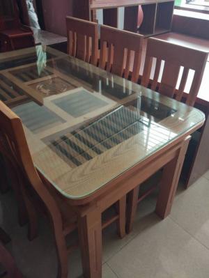 Bàn Ăn Hai Tầng Sồi Nga