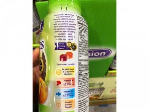 Công dụng Kẹo dẻo Vitamin Vitafusion Multivites 250 viên