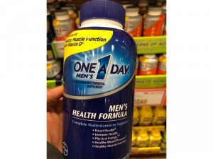 Viên uống One A Day Men's Multivitamin Health Formula 300 viên dành cho nam dưới 50