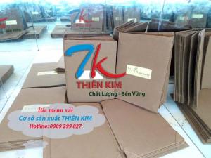 quyển menu bằng da in logo