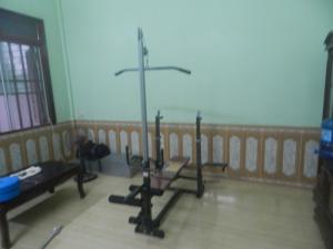 giàn tạ không có tạ và đòn tạ