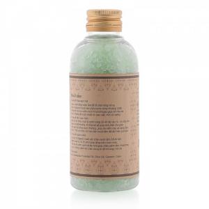 Muối ngâm sả chanh tặng xơ mướp - Lemongrass Bath Salt (200g)