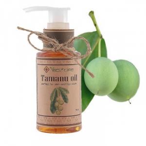 Dầu mù u tặng cọ quét mặt - Tamanu Oil 75ml
