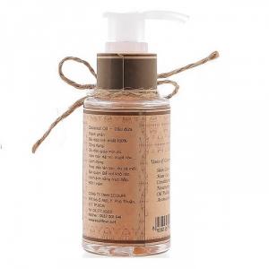 Dầu dừa tặng cọ quét mặt - Coconut Oil 75ml