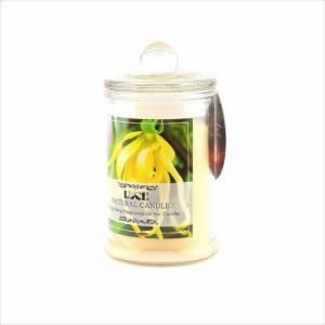 Nến thơm ngọc lan tặng miếng dán chắn sóng - Con Cú (Jar Candles Ylang)