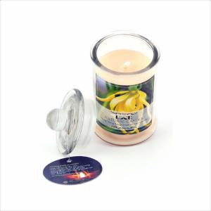 Nến thơm ngọc lan tặng miếng dán chắn sóng - Con Cú (Jar Candles Ylang)