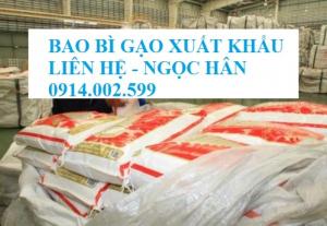 bao bì gạo xuất nhập khẩu 10lbs, 50lb, 100lbs