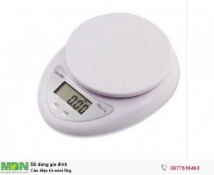 Cân định lượng tiểu ly 5kg