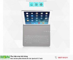 Bao da bàn phím bluetooth cho ipad air 9.7 inch