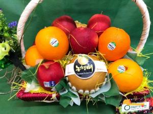 Giỏ hoa quả thăm bệnh