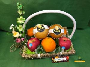 Giỏ trái cây làm quà tặng TPHCM - FSNK54