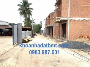 Đất thổ cư 2 mặt tiền Đường E 6,4*18m-nở hậu 7m Gần Phạm Ngũ Lão,chưa qua vành đai
