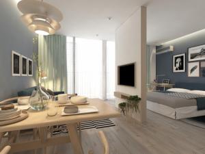 Căn hộ 4* Marina Suite, view biển đẹp