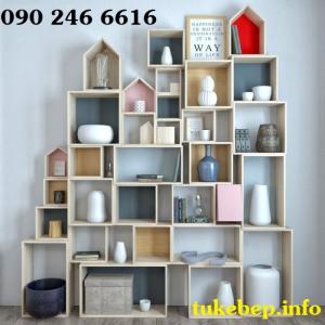 Kệ sách trang trí đôc đáo và sang trọng cho tất cả khách hàng
