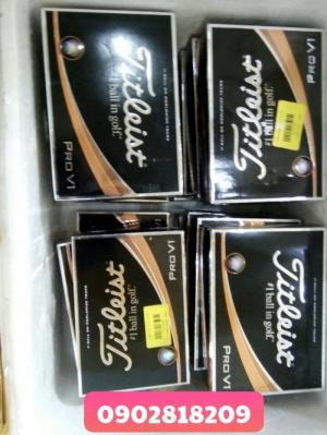 Bóng golf titleist pro v1 in logo làm quà tặng