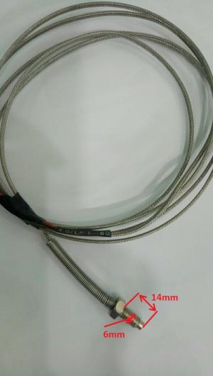 Dây dò nhiệt loại K - ren M6,3 - dây 2m