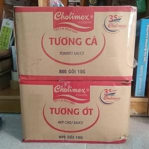 Tương cà Cholimex gói nhỏ, Tương ớt Cholimex gói 10g