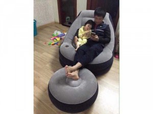 Ghế ngồi Hơi INTEX ( tặng kèm Bơm điện )