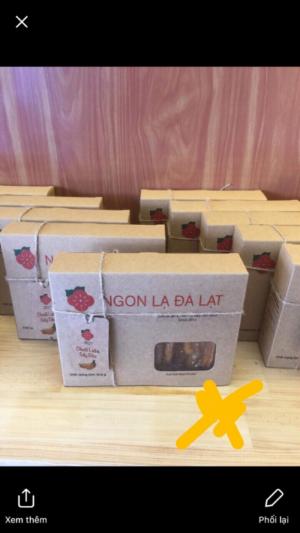 Hộp giấy kraft đựng trái cây