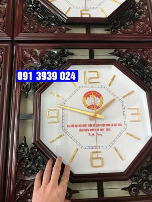 Địa chỉ làm đồng hồ treo tường in logo. đồng hồ treo tường quảng cáo