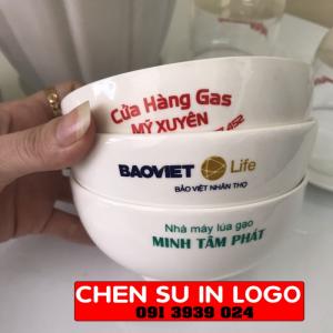 Cung cấp chén sứ trắng quảng cáo, chén sứ trắng in logo công ty theo yêu cầu