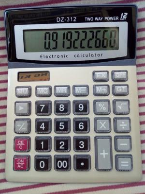 Máy tính cầm tay DZ-312 | Electronic Calculator DZ-312