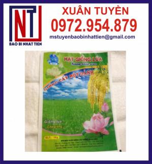 Bao PP dệt đựng lúa giống cao cấp