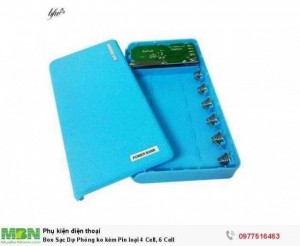 Box Sạc Dự Phòng ko kèm Pin loại 4 Cell, 6 Cell