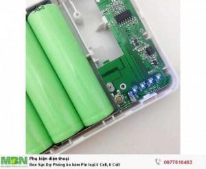 Box Sạc Dự Phòng ko kèm Pin loại 4 Cell, 6 Cell