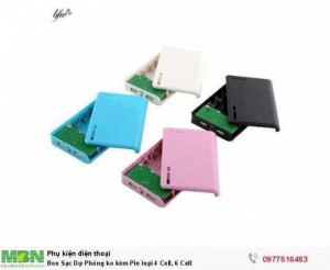 Box Sạc Dự Phòng ko kèm Pin loại 4 Cell, 6 Cell