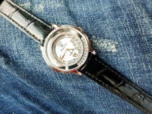 Đồng hồ nữ Royal Crown 3638 dây da đen